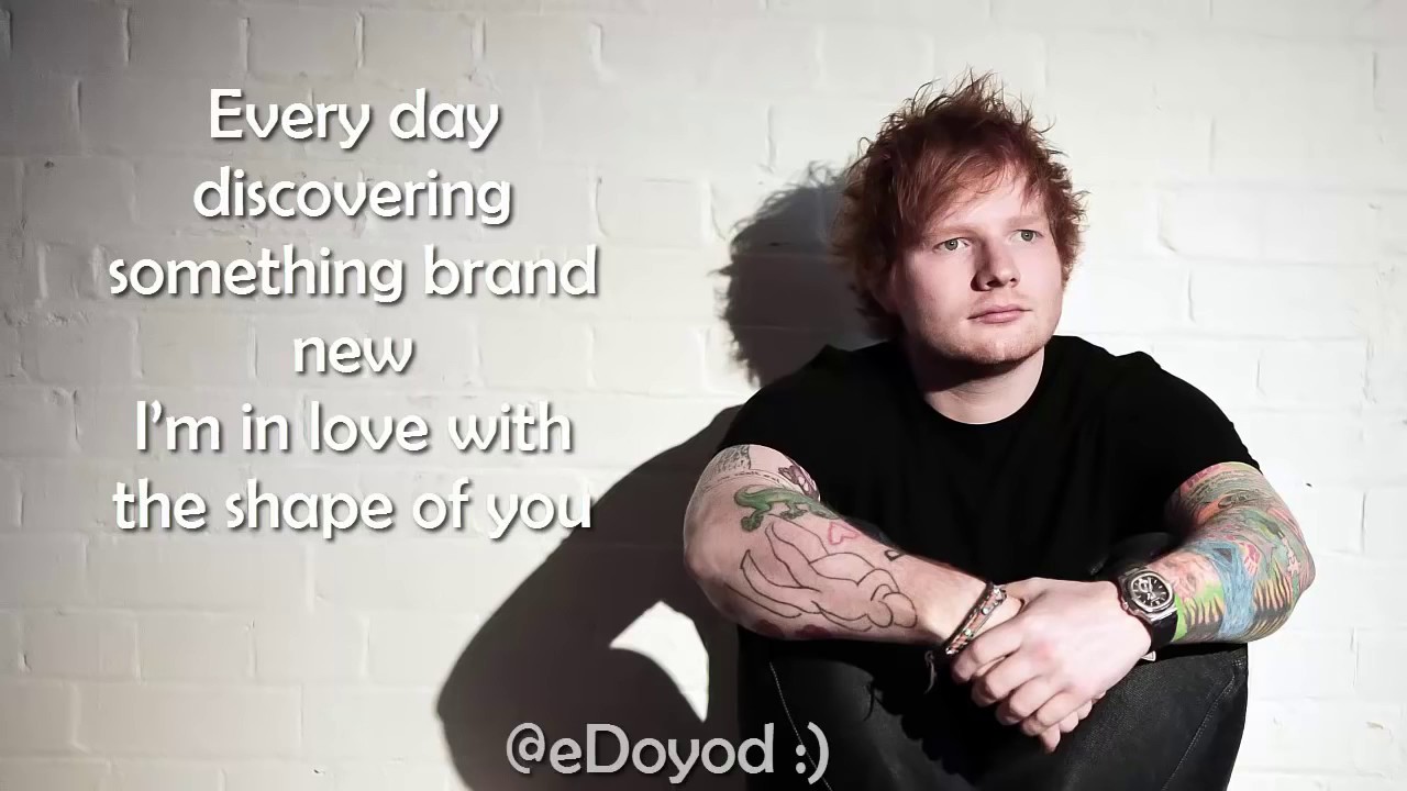 Ed Sheeran - (lyrics) Shape Of You - YouTube